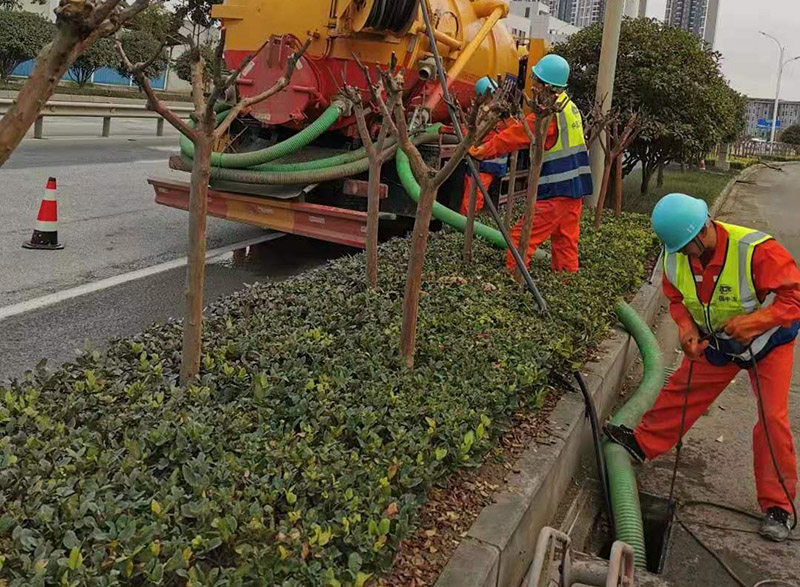 夏津市政管道清淤